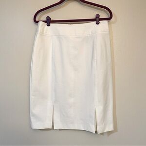 Nina McClemore skirt with slit vent hem, size 10